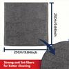 Premium Microfiber Car Towels Set Ultra Absorbent & Drying Cleaning Cloth for Auto Mirror Glass Polishing Wash-Cloth Applicator