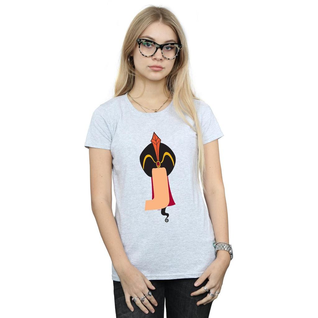 Disney Womens/Ladies Alphabet J Is For Jafar Cotton T-Shirt