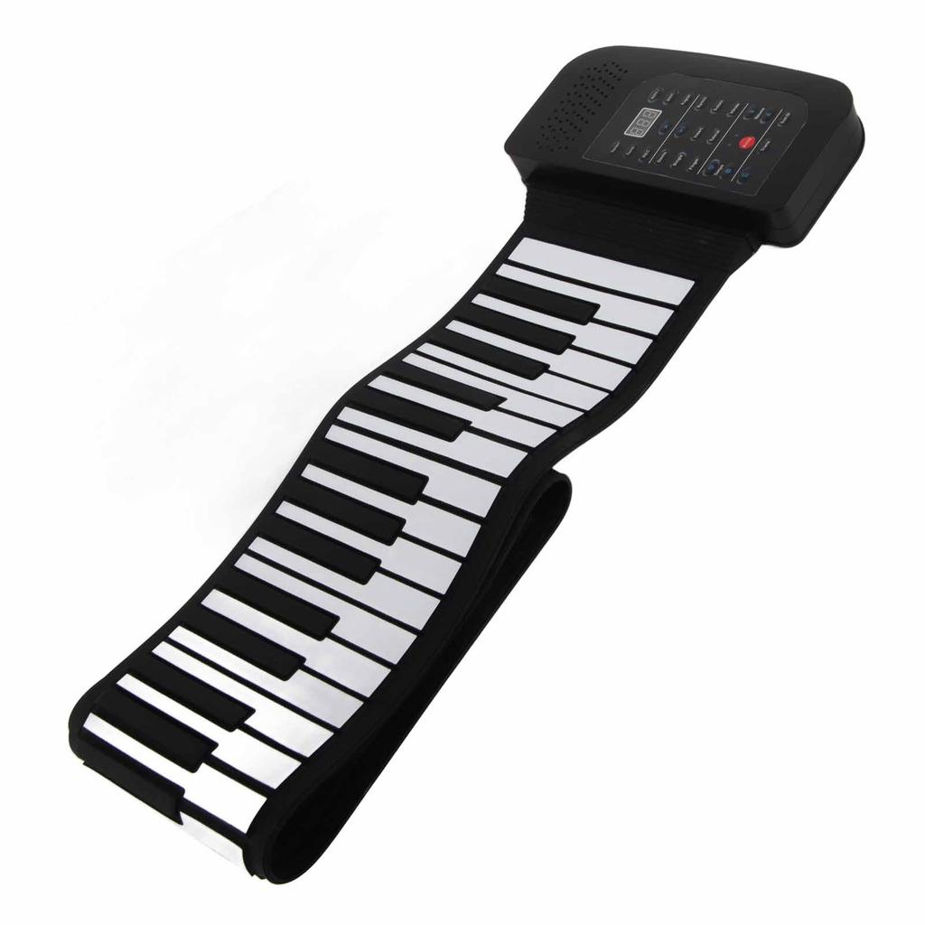 Rollup Piano Silicone 88 Keys Roll Up Piano Keyboards Hand Roll Piano Educational Gifts