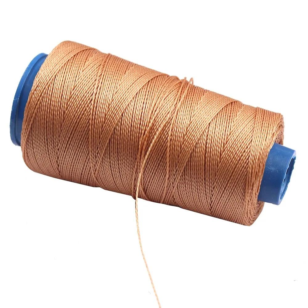 Sewing Threads 300M Durable Strong Nylon Leather Sewing Waxed Thread for Craft Repair Shoes Hand Stitching Sewing Tool