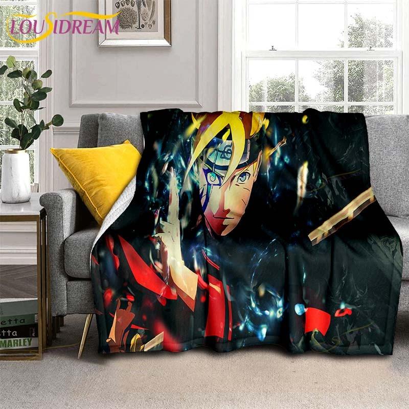 Cartoon Anime Naruto Blanket Couch Quilt Cover Travel Bedding Outlet Throw Blanket Flannel Blanket Bedspread