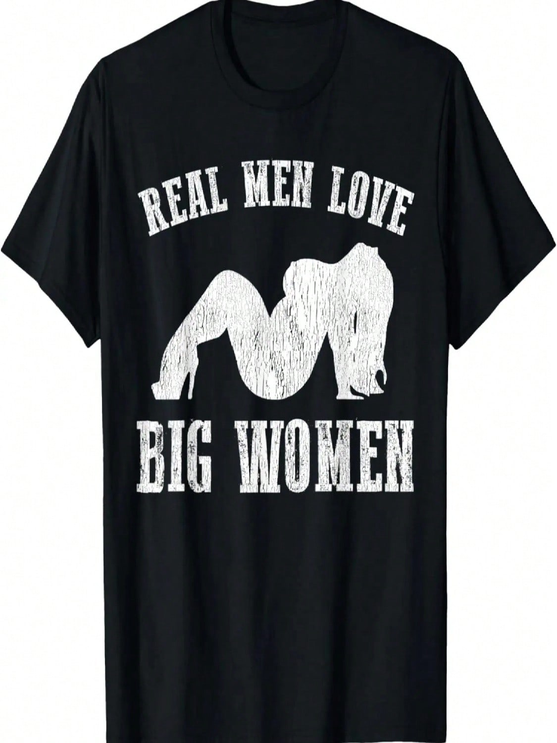 Real Men Love Big Women SSBBW BBW Lover T-Shirt S разноцветный