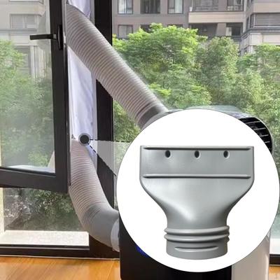 Air Conditioner Exhaust Hose Coupler Vent Connector,Flat Mouth