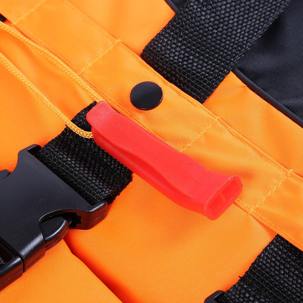 Gilet di salvataggio per bambini in poliestere   Gilet per nuoto, deriva, sci(Arancione M)