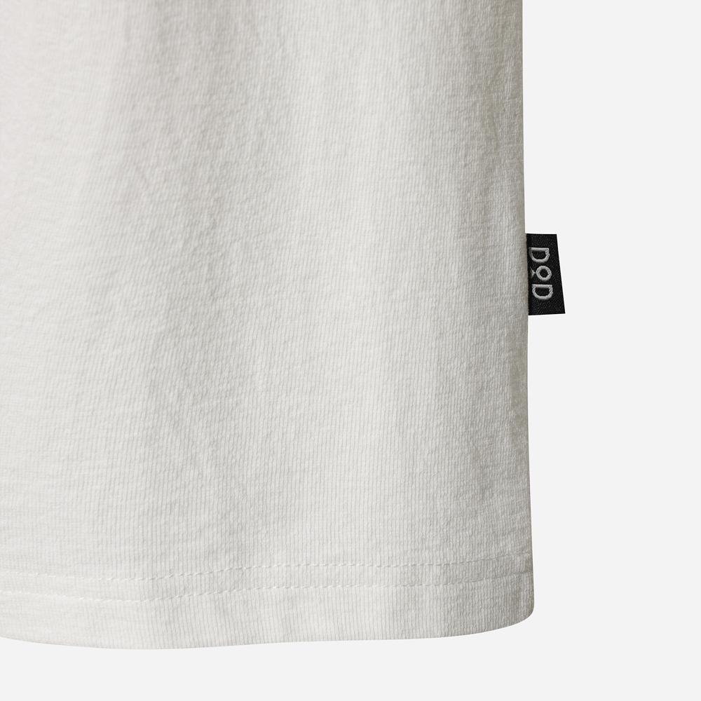 DOD Sacana Stitch Short Sleeve T-Shirt (Off White 2)