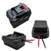2pcs DIY Adapter Power Tool Accessories Battery Adapter With Wire Connector Discharge Port Output Dock Power Connector