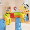 Magnetic Klick Rail Electric Train Set Flexible 3D Gravity-Defying Race Track Motorized Car Building Kit for Kids  Education Toy