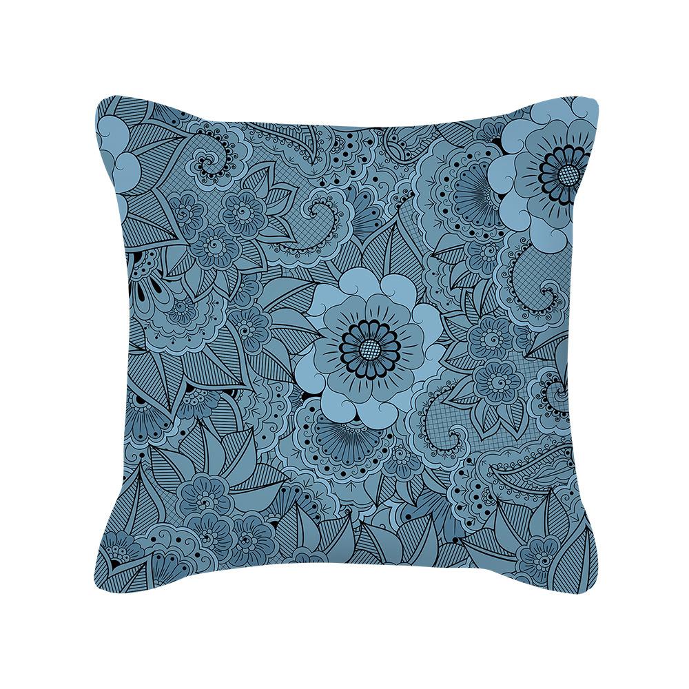 New Product Pillow Ins Nordic Style Geometric Pattern Plush Pillow Cover Sofa Cushion Cover