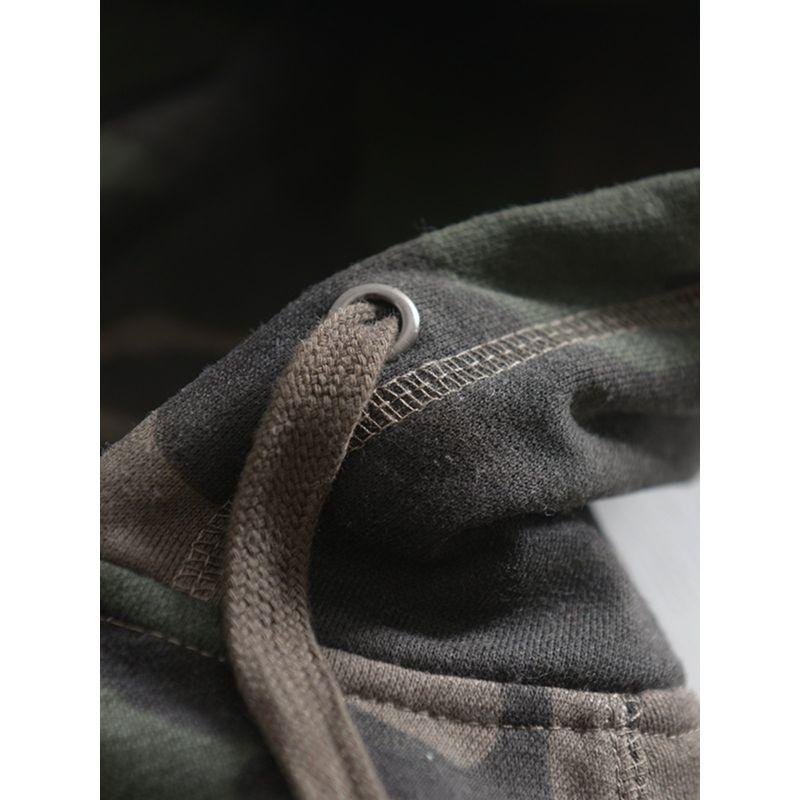 Cut Label Cattle Goods Fried Street Camouflage Hooded Coat Sweatshirt