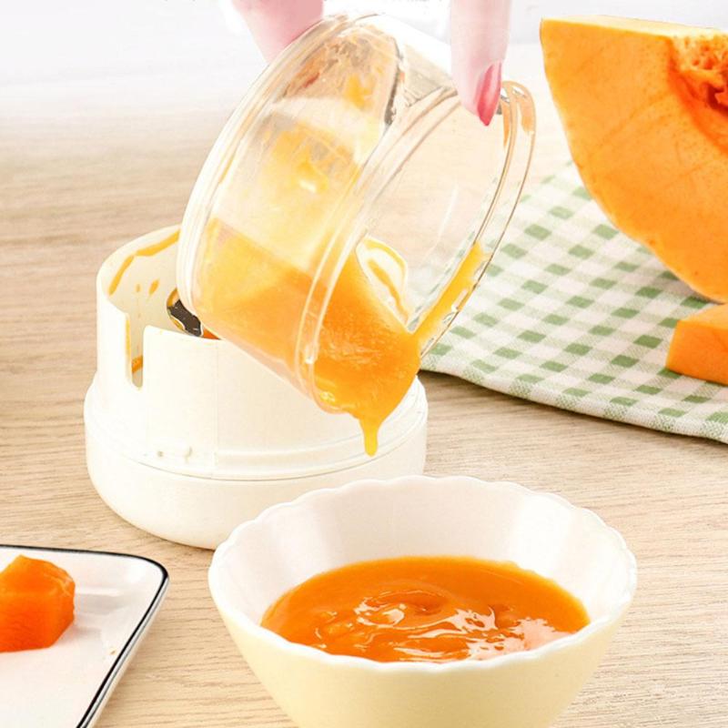 Manual Food Chopper Mini Garlic Chopper Slicer Handheld Pull String Press Mincer Tool