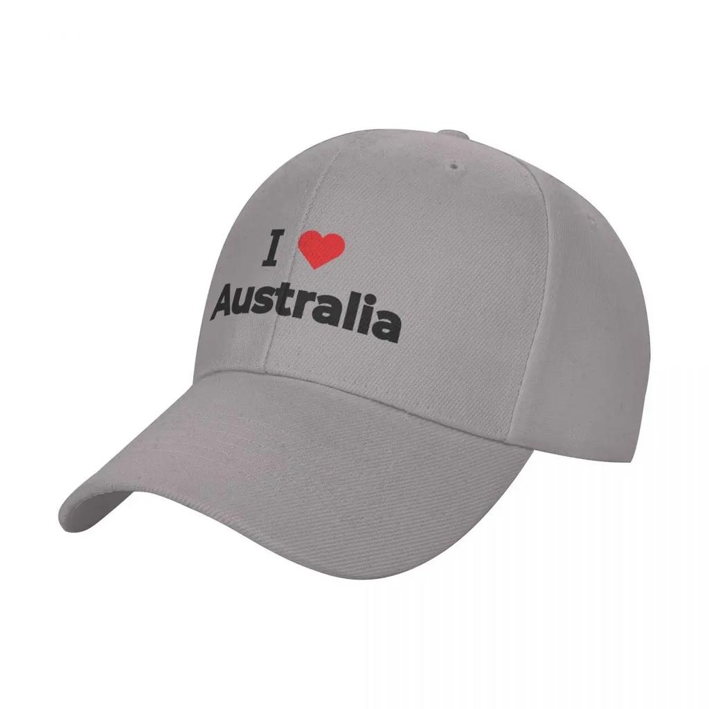 I love Australia Baseball Cap foam party Hat Icon Snapback Cap Women Beach Fashion Mens