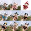 Plush Cute Pig Doll Wearing Sweater Glasses Crossbody Bag Design Gift For