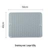 Nordic Silicone Heat-Resistant Drain Mat for Kitchen Countertop