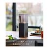 Yamazaki Tower Lid Covered Cutlery Stand, Black, Approx. W8xD8xH25cm, Dustproof, With Dividers