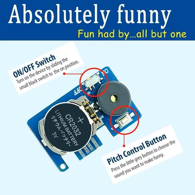 

Набор для скрытых звуковых розыгрышей - 3 шт. издавателя звука сверчка для офиса, дома, долговечные забавные подарки-приколы для взрослых, сувениры для вечеринок