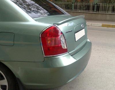 Spoiler Meliset (pro malování) pro Hyundai Accent 2006-2010