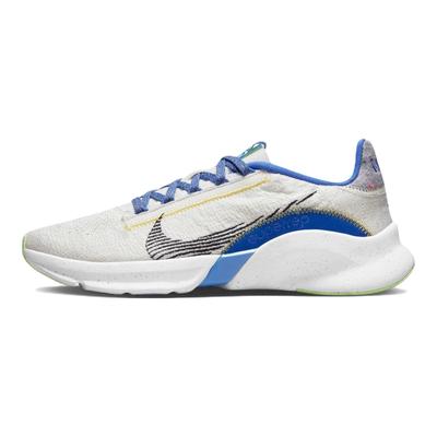 SuperRep Go 3 Flyknit Next Nature Sail Medium Blue Women Sneakers White Ghost-Green Black DH3393-102