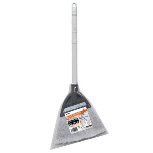 Azuma Outdoor Broom Mini Broom Bristles Width: Approx. 20 Cm Total Length: Approx. 52 Cm A Compact Broom Made with Soft, Split Resin Bristles.