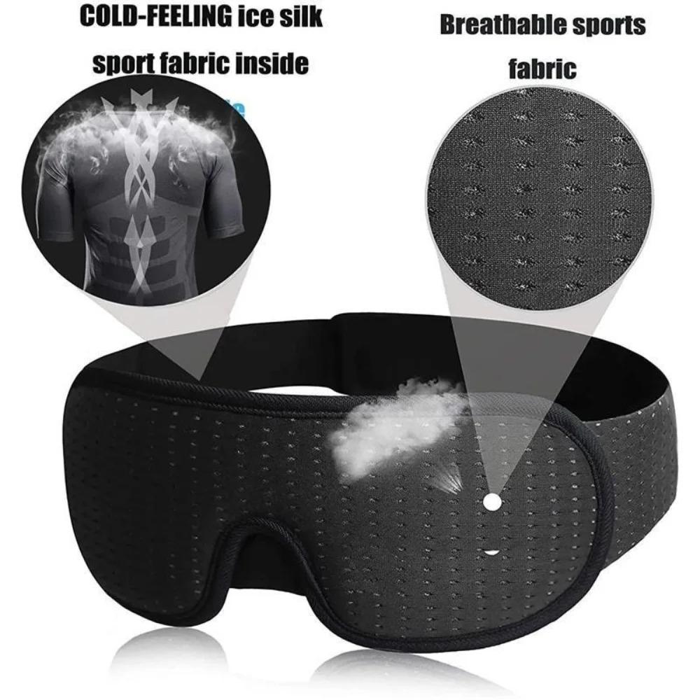 New Premuim Extensions 3D EyeShade Sleeping Eye Mask Rest Eyemask Aid Cover Pad Soft Light Blindfold SleepTools 100% Block Out