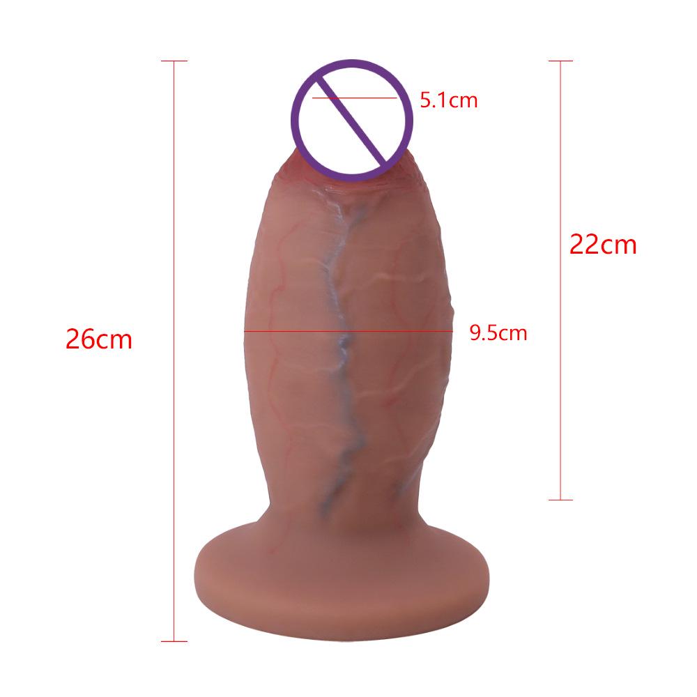 Superweicher Silikon Realistischer Dildo für Frauen - Dick, Groß und Einführbares Erwachsenenspielzeug