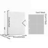 A4 Kpop Photocard Collecting Album - 25 Pocket Binder With Baffle For Idol Pictures