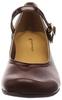 Mare Mare Daily Market Women's Strap Pumps, Standard Color, Red Brown, Size 26cm, 2E, SD00640
