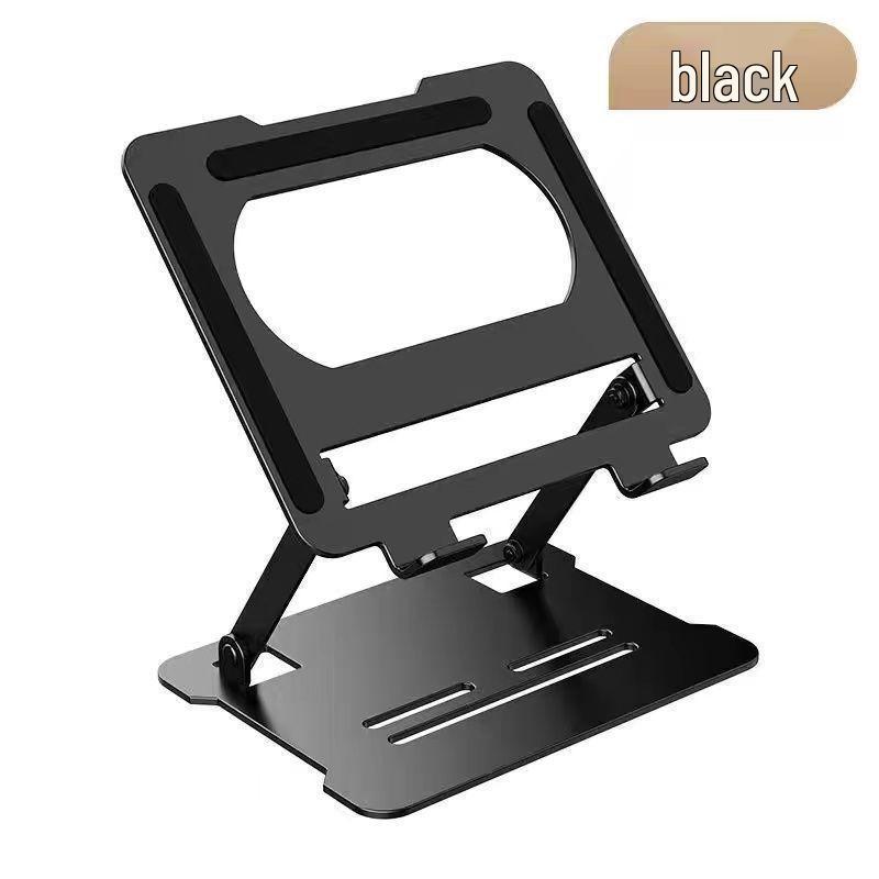 Portable Foldable Alloy Stand for Laptops, Notebooks, and Tablets - Durable Multifunctional Heat Dissipation