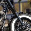 HCmotorku Motorcycle Front Fender Mudguard Mudguard Iron for Harley Sportster Forty Eight 48 XL1200X 1200x 2010-2022 Gloss Black