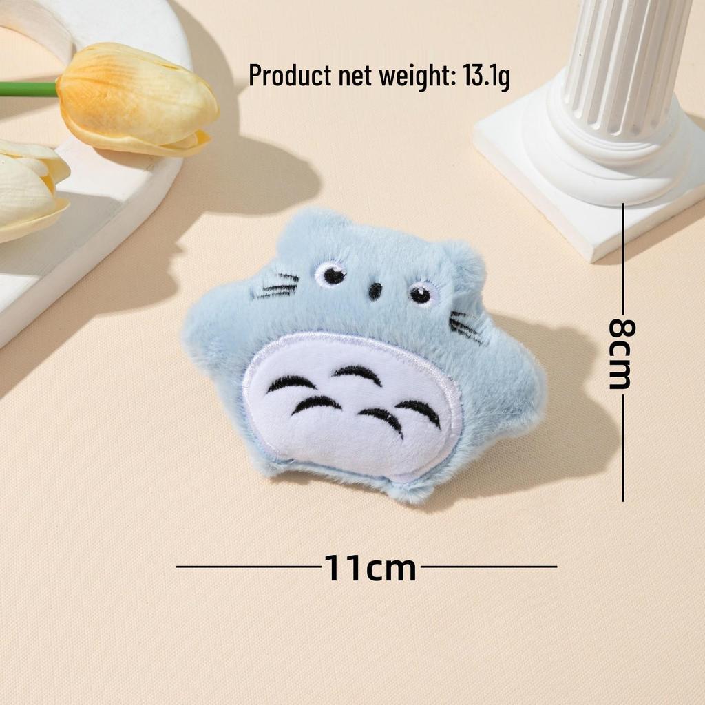 New Catnip Plush Toy: Cat Grass-Infused, Bite & Scratch Resistant, Self-Entertaining Doll for Cats