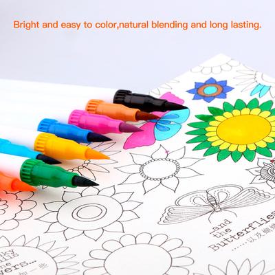 100 Colors Markers Set Double Tipped Colored Pens Fine Point Art Markers for Kids Adults Coloring Drawing Illustrations