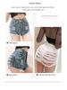 Women's High Waist Ripped Denim Shorts - Sexy Summer Nightclub Fashion