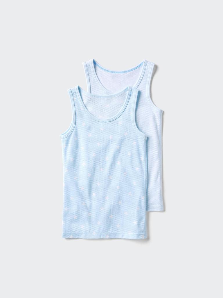 Uniqlo Japan Baby Kleinkind Baumwolle Netz Tanktop 2er Pack