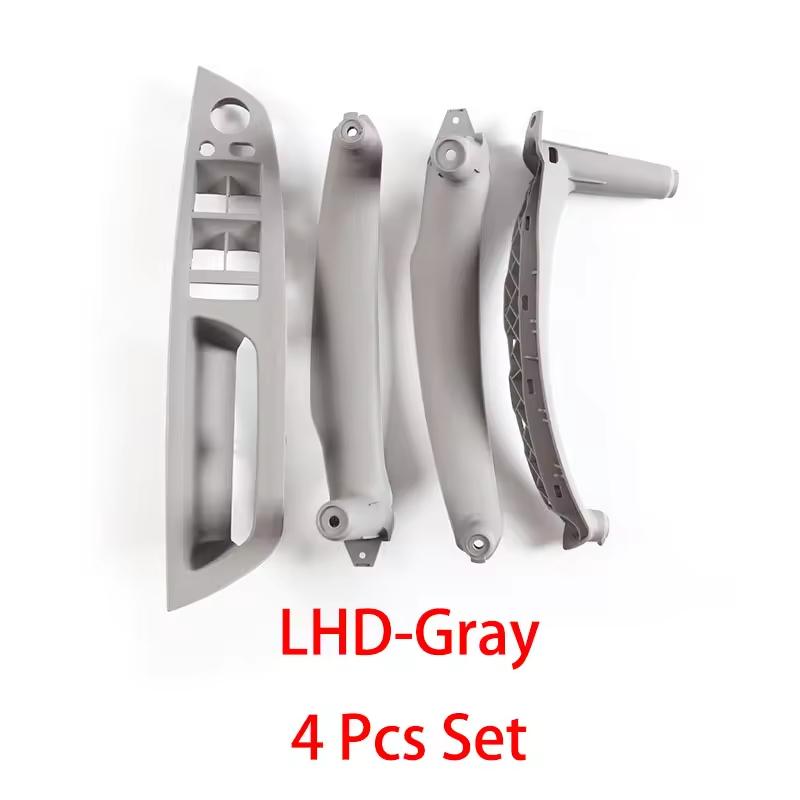 Poignée de porte intérieure conducteur principale pour voiture LHD RHD, lot de 4 pièces pour BMW E70 E71 X5 X6