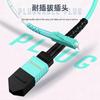 SAMZHE MPO-LC 12-Core OM3 Multimode Fiber Optic Patch Cable