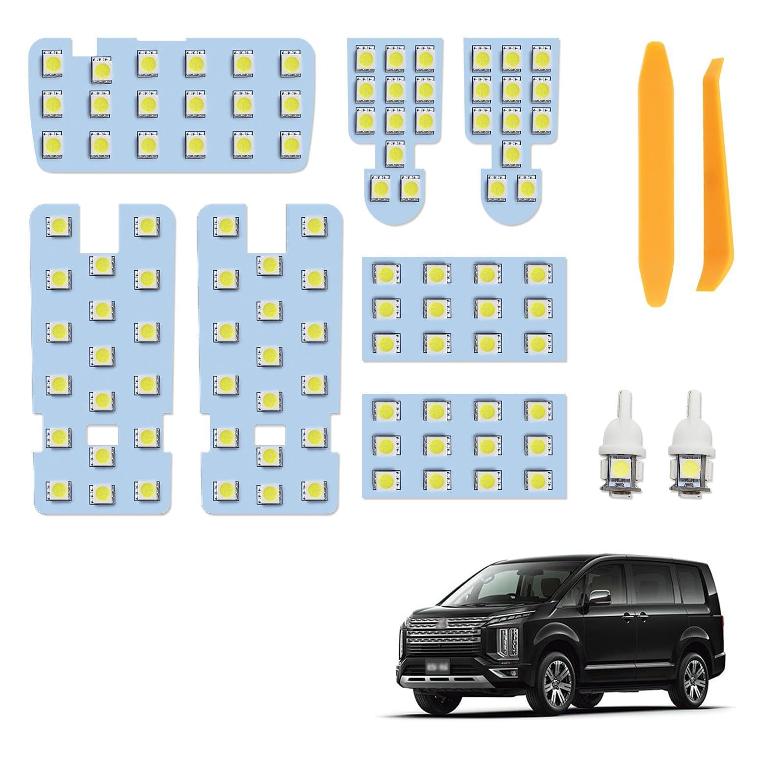 

Zealsun Delica D5 LED Room Lamp CV1W Late Model All Grades Compatible with Urban Diesel Custom Parts Interior Light White 6000K High Brightness белый