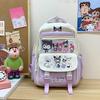 Schoolbag New Cartoon Japanese Large-capacity Multi-compartment Cute 1-1 Grade Schoolbag Versatile Casual Sweet Backpack