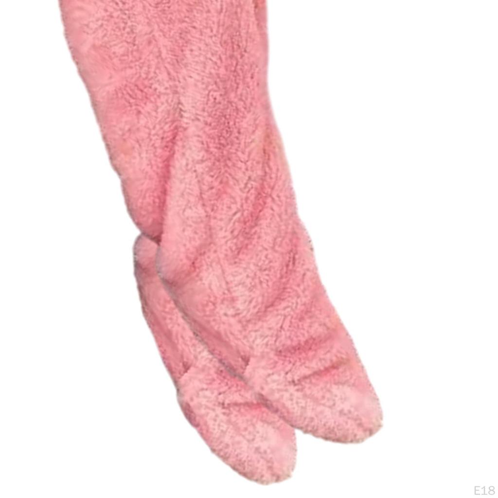 Cozy Winter Fleece Knee-High Socks for Women
