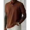 Summer Short Sleeve Shirt Mens Male Streetwear Man Tops Solid Color Poloshirt Brand Breathable Male Shirts Men