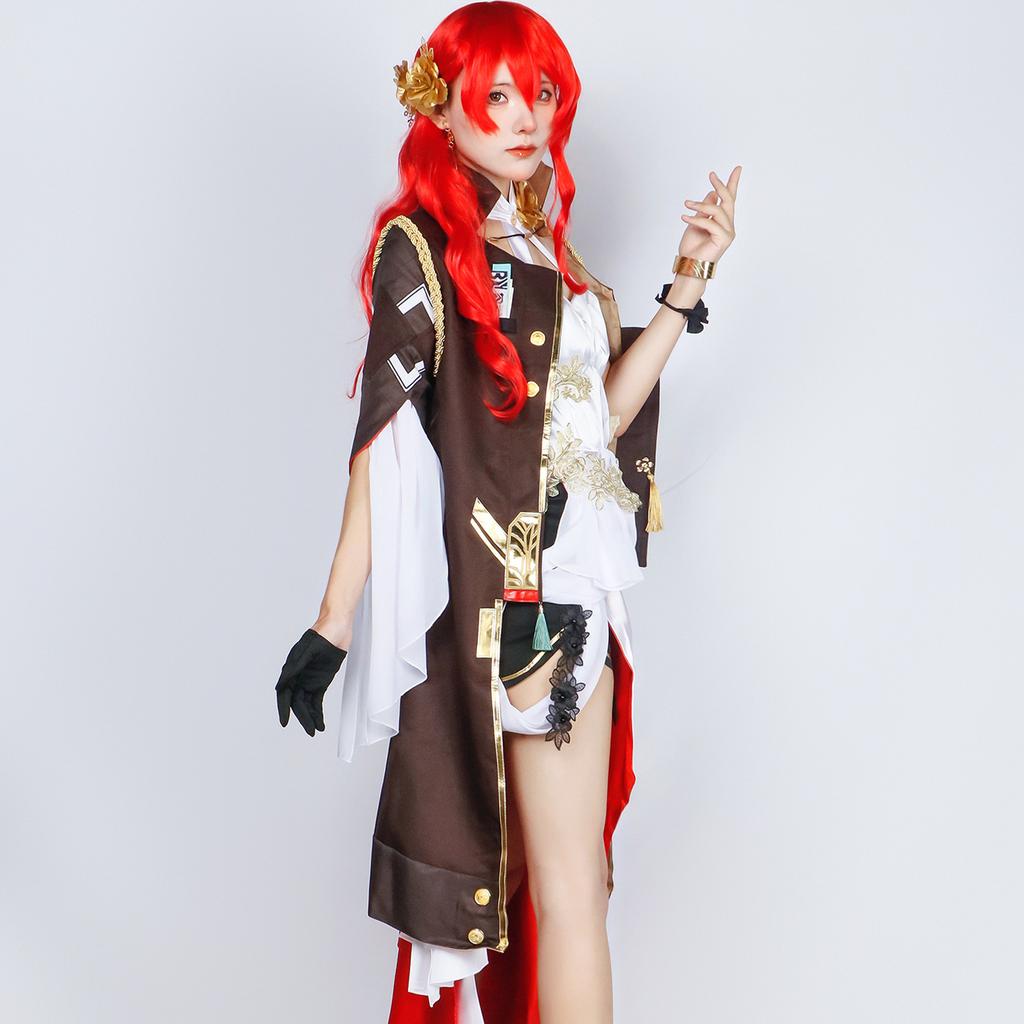 Nebel Zusammenbruch Sternkuppel Eisenbahn Himeko Cosplay Kostüm Vollständiges Set Kaiserliche Schwester Animation Zweidimensionales Spiel Cos Kostüm Mädchen