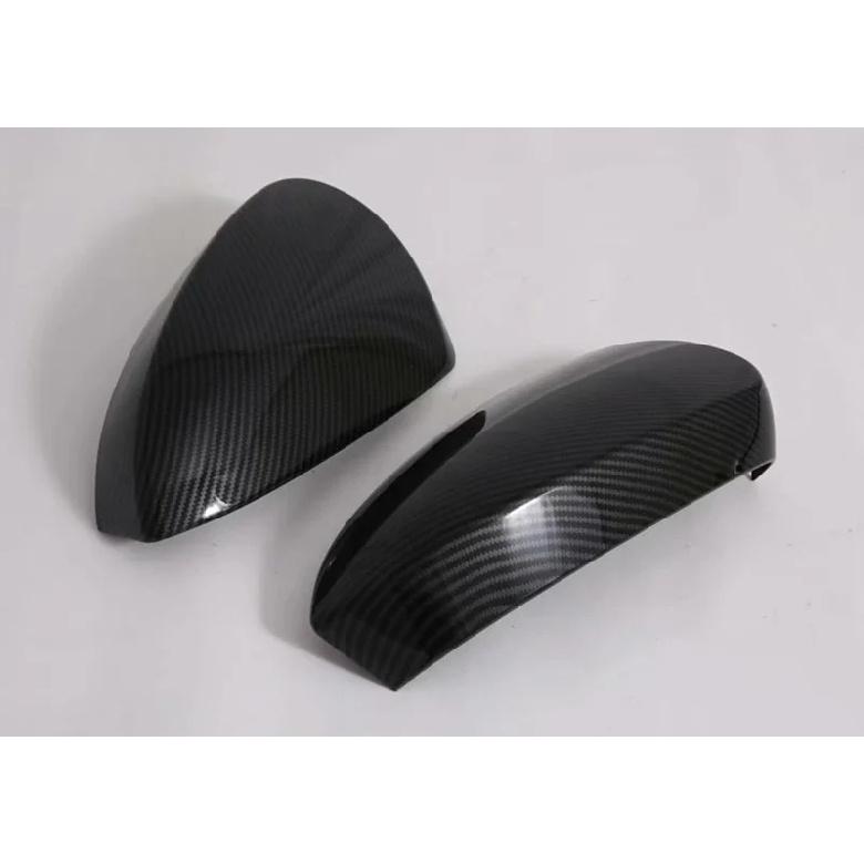 For Toyota VELOZ   2024 2025 Carbon Fiber Style Door Side Mirror Cover Trim Rear View Cap Overlay Molding Garnish