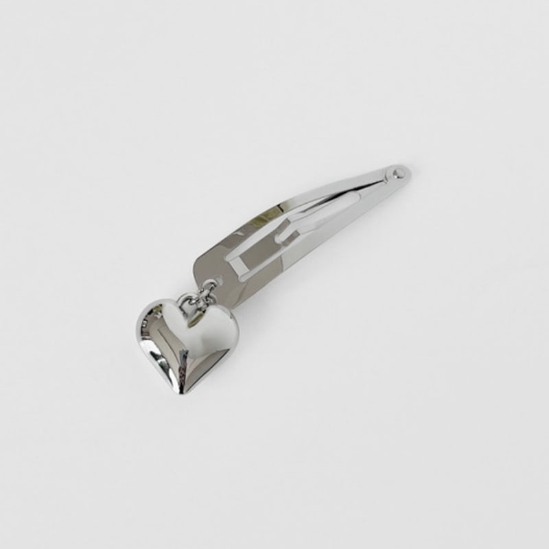 FANTASTIC PLANET Dangle Heart Metal Hair Pin