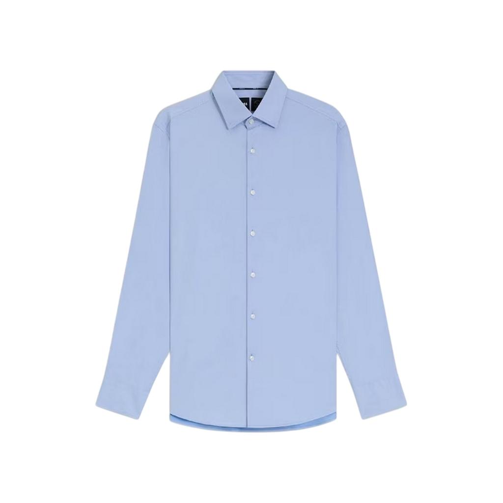 Hugo Boss Mens P Hank Oxford Kent Collar Long-Sleeved Shirt