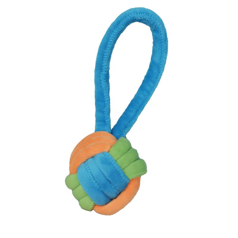 Pet Toy Cotton Rope Chew Toy Teeth Cleaning Durable Dog Toy Indestructible Interactive Toy Dog Knot Toy