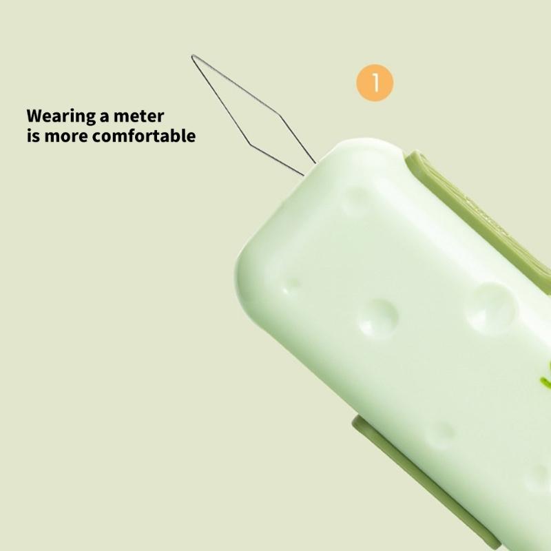 Multifunctional Seam Remover Needle Threader Portable 3 In 1 Needle Threader And Seam Unpicker with Magnetic Pin Base