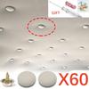 60 Pcs Car Roof Fasteners Roof Cloth Fall Off Repair Buckle Roof Cloth Drooping Fixed Buckle Car Interior Ceiling Flannel
