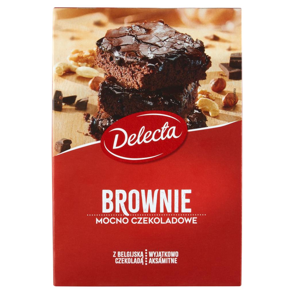 Delecta Brownie Cake 550G Ready-Made Chocolate Cake Powder