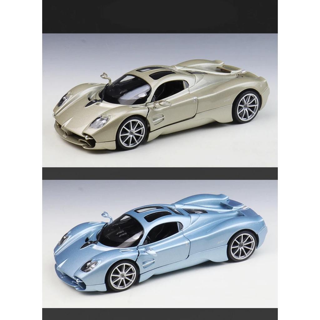 Welly 1/24 Pagani Utopia Alloy Sports Car Model Diecast Metal Track Racing Vehicles Car Model High Simulation Childrens Toy Gift
