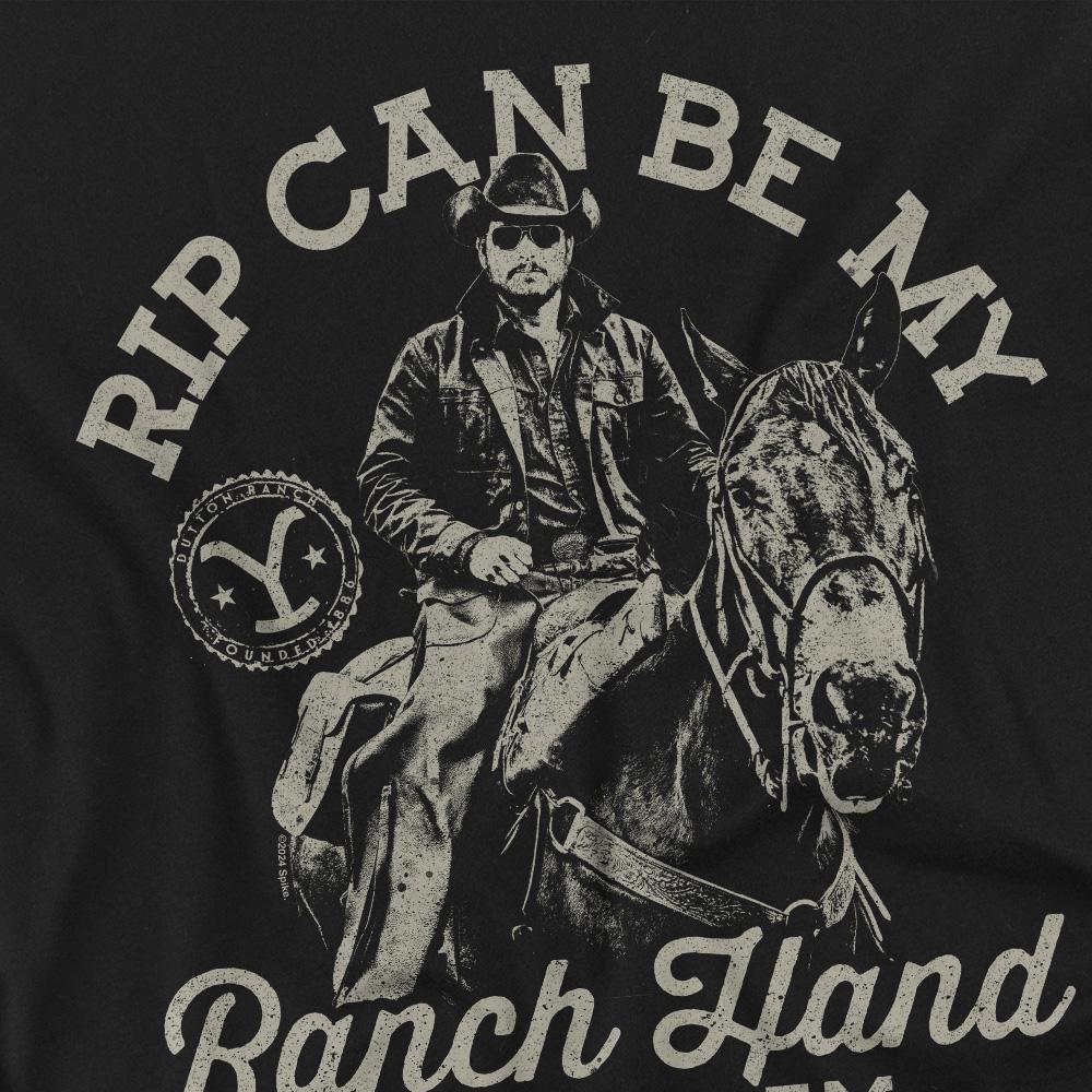 Yellowstone Unisex Adult Rip Can Be My Ranch Hand T-Shirt