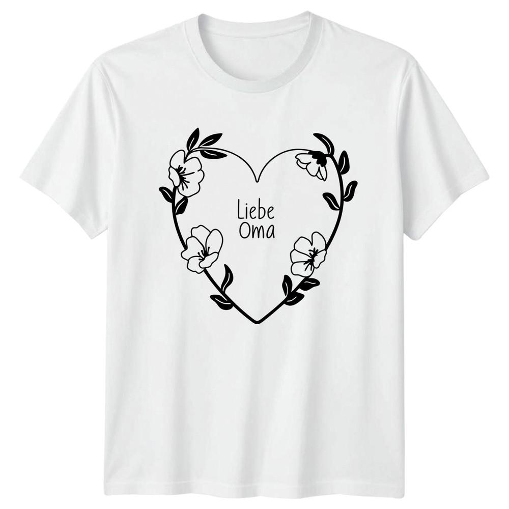 Liebe Oma Unisexs TShirt GerUnisex Grandma Family Mothers Day Gift For Her S