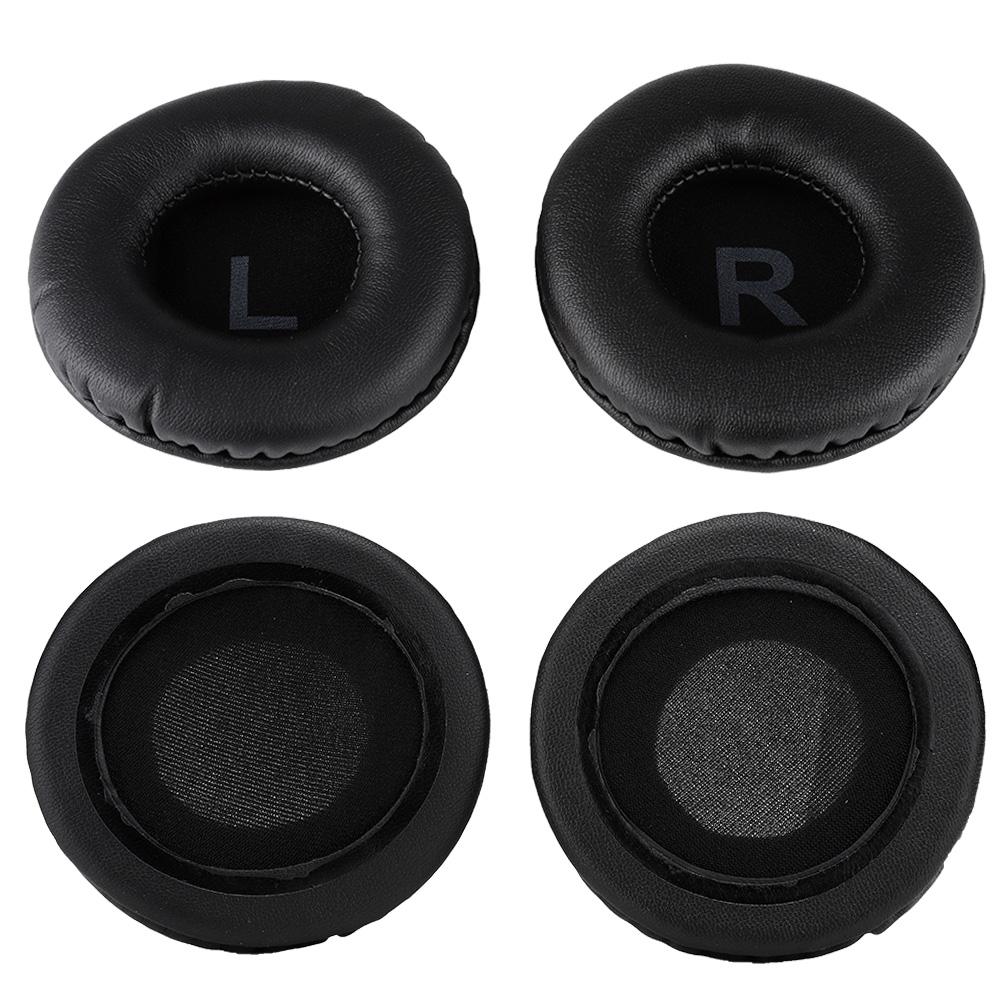 2pcs 80mm Universal Replacement Ear Pad Cushion with L R Mark for Earphone Headset